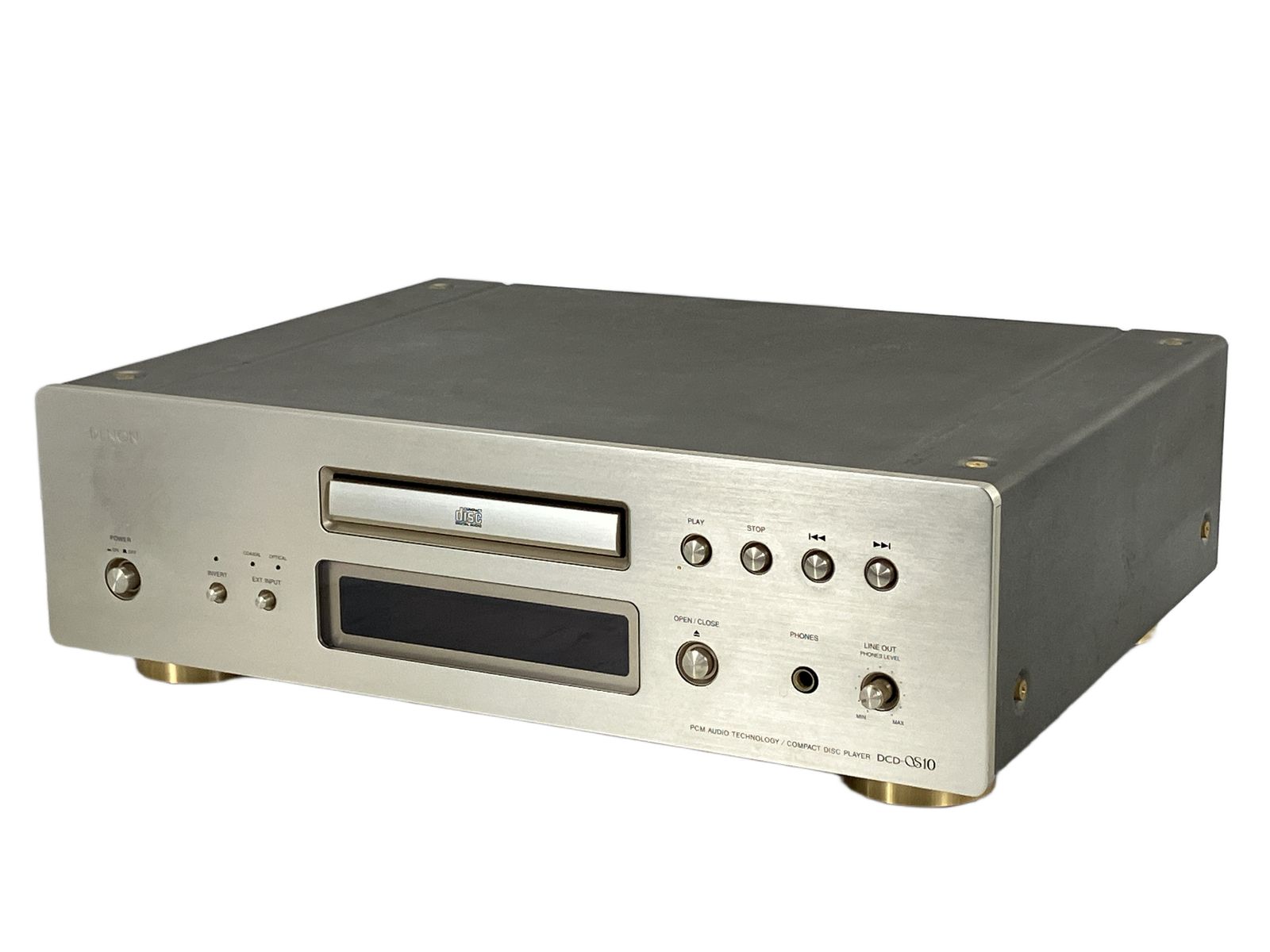 中古品】DENON DCD-S10Ⅲ CDプレーヤーデノン 音響機材 通電動作確認
