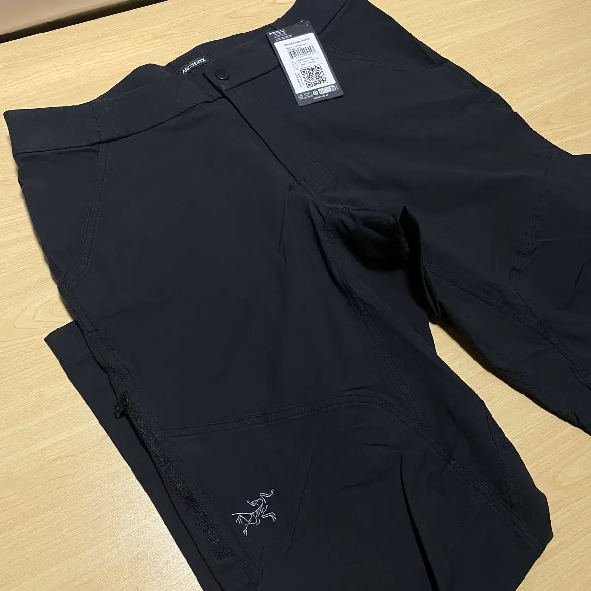 34 R ARC TERYX アークテリクス クロニン コットン パンツ ブラック