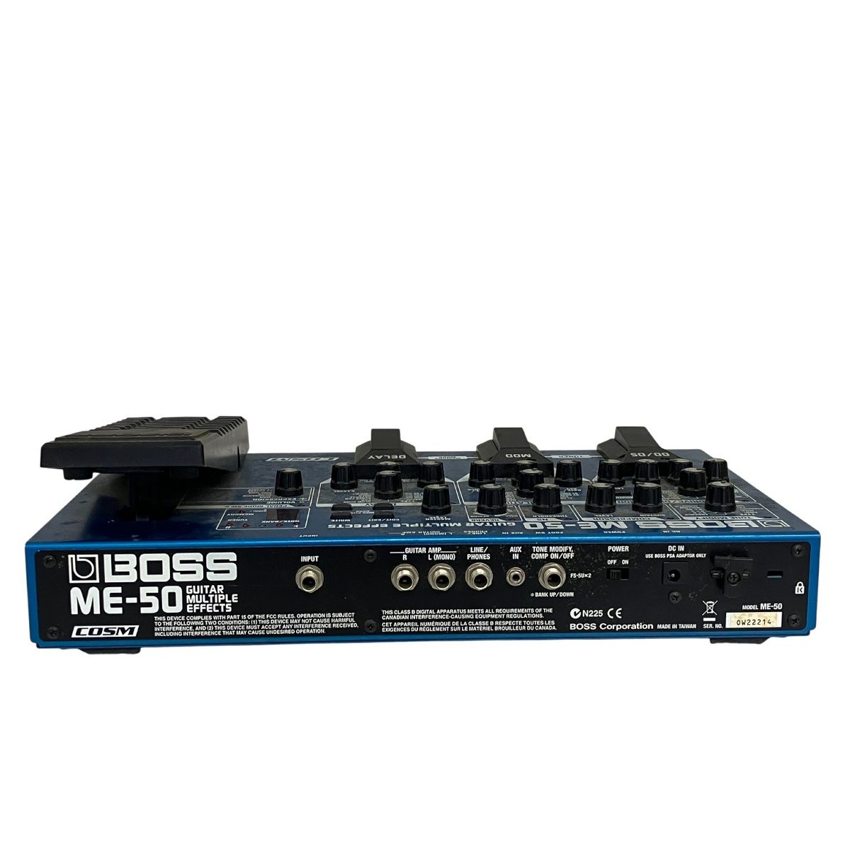 BOSS ME-50 GUITAR MULTIPLE EFFECTS マルチエフェクター 音響機器