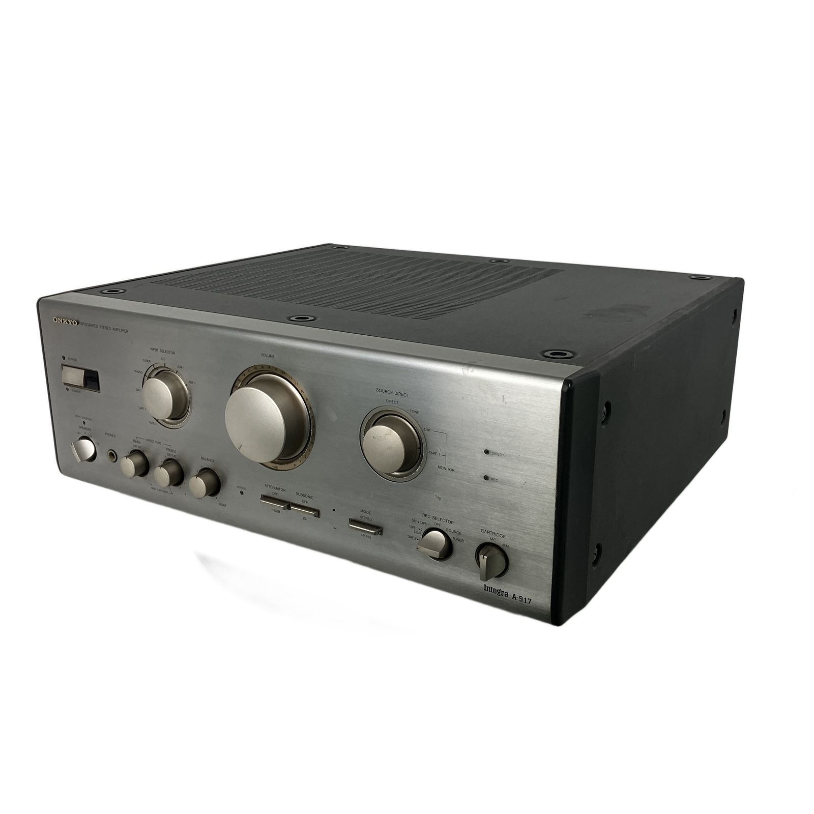 ONKYO　　ステレオアンプA-917 ONKYO Integra A-917 プリメイン アンプ 音響機材 オーディオ