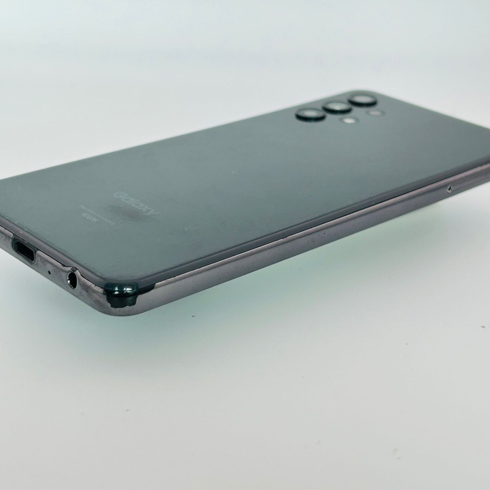 SIMフリー Galaxy A32 5G 64GB オーサムブラック 電池良好 Galaxy A32