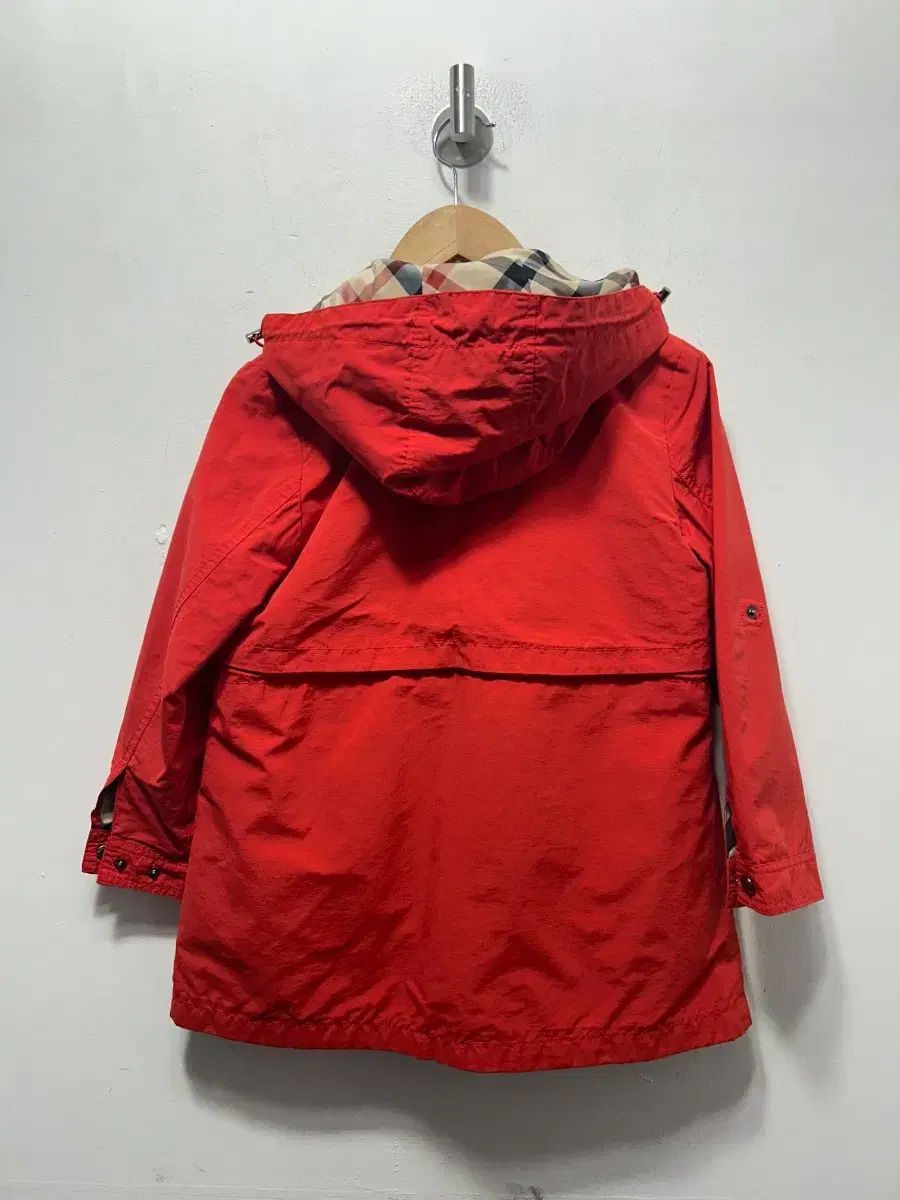 DAKS レッド CHECK あんさんぶるスターズ！！(あんスタ) フード ジャケット 130 キッズ