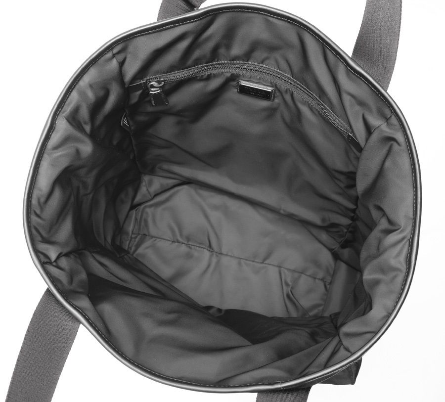 プラダ / PRADA Re-Nylon x レザー トートバッグ 2VG120 ナイロン