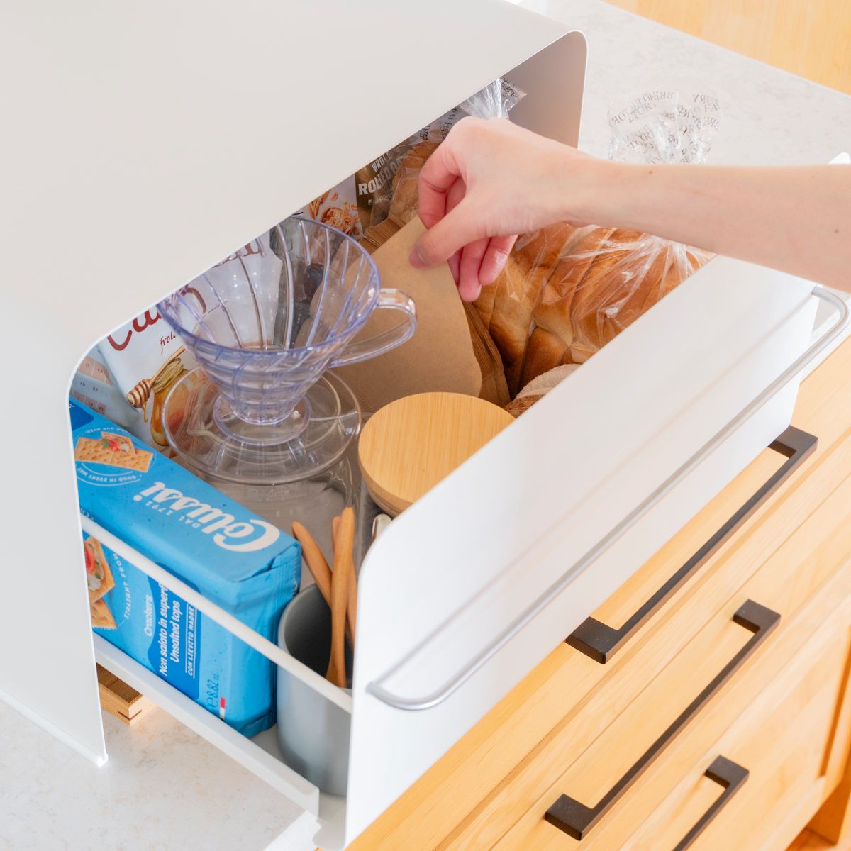  ビーワーススタイル UtaU ブレッドドロワー ハイタイプ ブレッドケース 保存容器 ケース