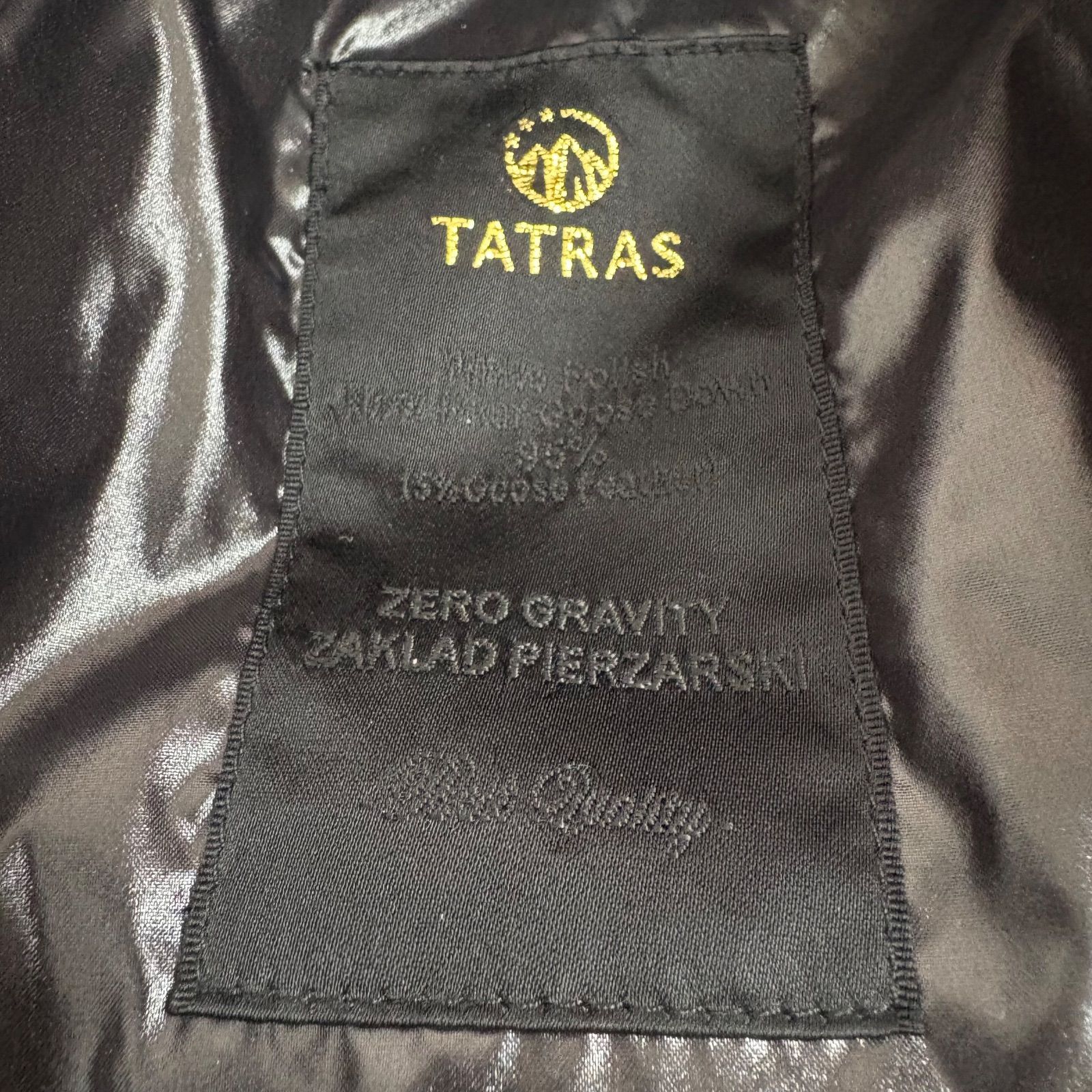 タトラス TATRAS KRAZ クラッツ ダウンジャケット シャイニー加工 旧 