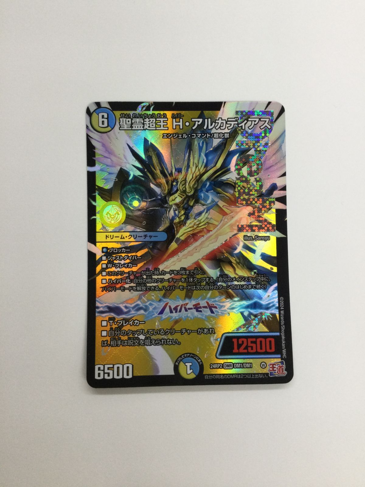 Y 078 PK 3584 カード 精霊超王 H アルカディアス DM 1 セット 15