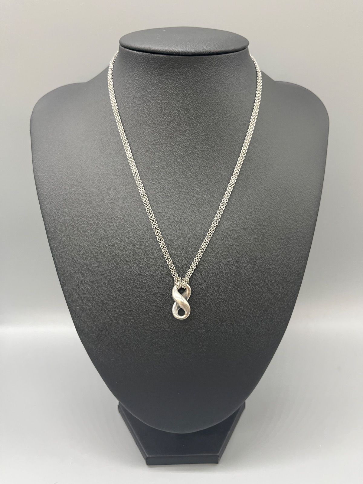 TIFANNY&Co. ティファニー old Tiffany インフィニティ ダブルチェーン