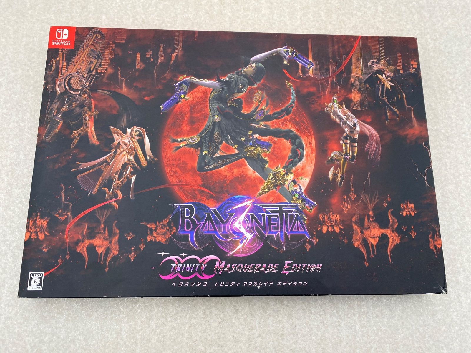 ◇【アートブック・着せ替えタイトルシート3枚付】ベヨネッタ3