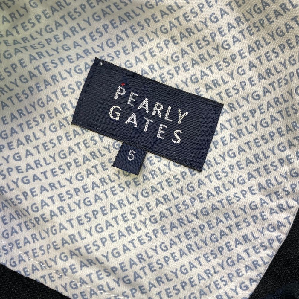 PEARLY GATES キルティングパンツ ネイビー サイズ：5 PEARLY GATES パーリーゲイツ 2024年モデル キルティング