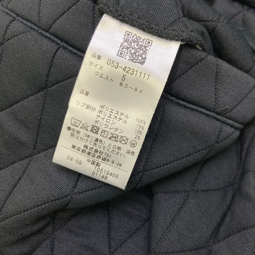 PEARLY GATES キルティングパンツ ネイビー サイズ：5 PEARLY GATES パーリーゲイツ 2024年モデル キルティング