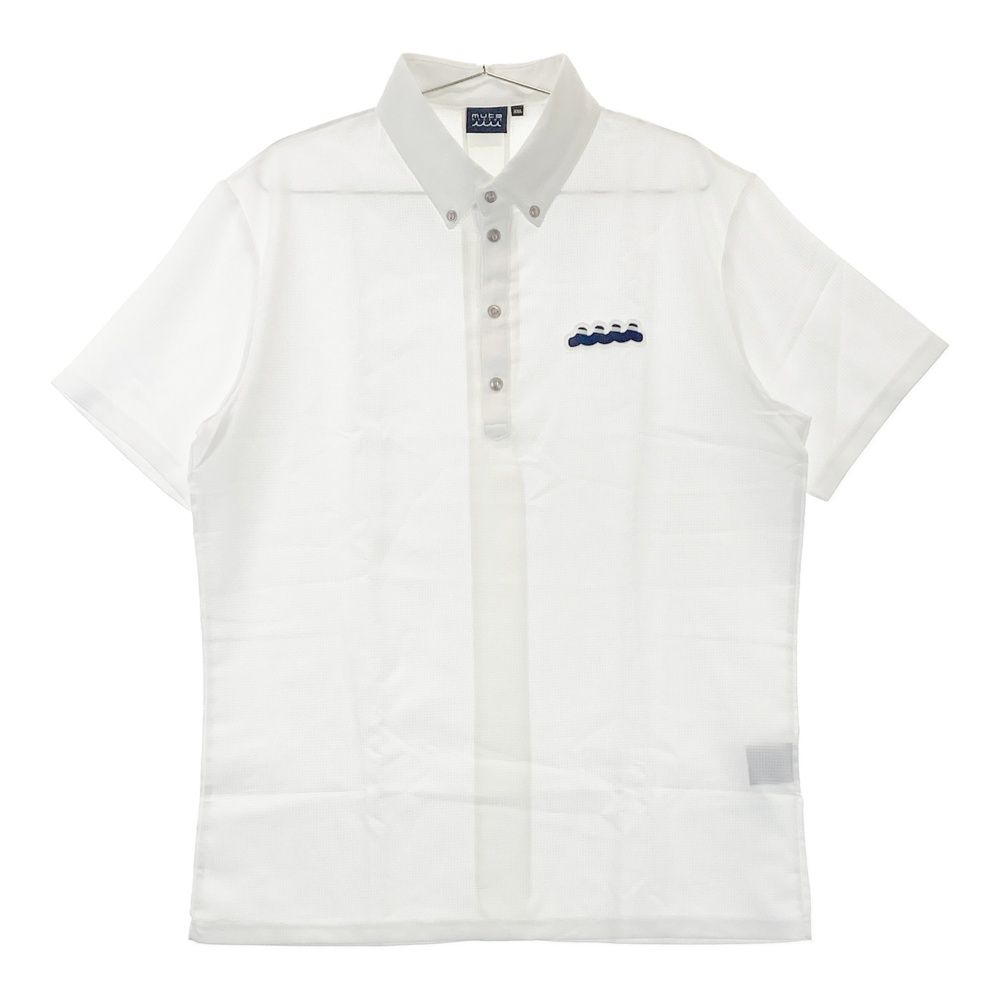 サイズ：XXL MUTA MARINE ムータマリン 半袖ポロシャツ ホワイト系