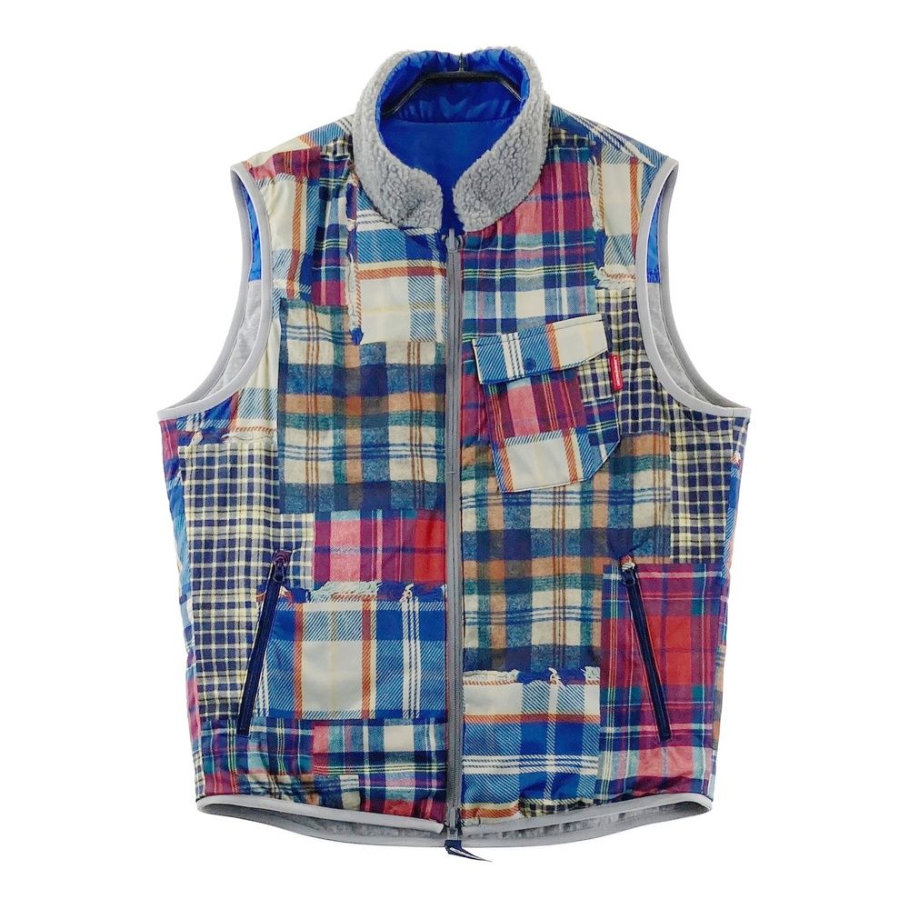 サイズ：M ROSASEN ロサーセン リバーシブル スウェット 中綿ベスト