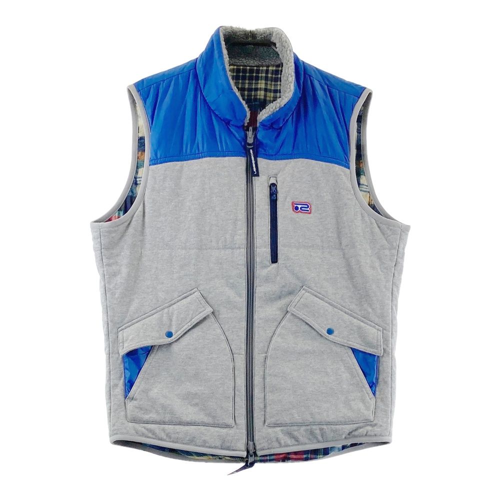 ロサーセン　ゴルフウェア　中綿ベスト【新品・未使用!】 サイズ：M ROSASEN ロサーセン リバーシブル スウェット 中綿ベスト