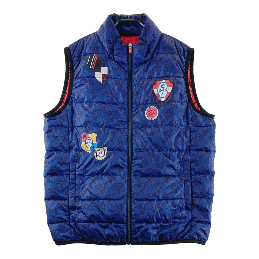 JC de CASTELBAJAC ピンク ベスト サイズ48 サイズ：48 CASTELBAJAC カステルバジャック ダウン ジップベスト ロゴ