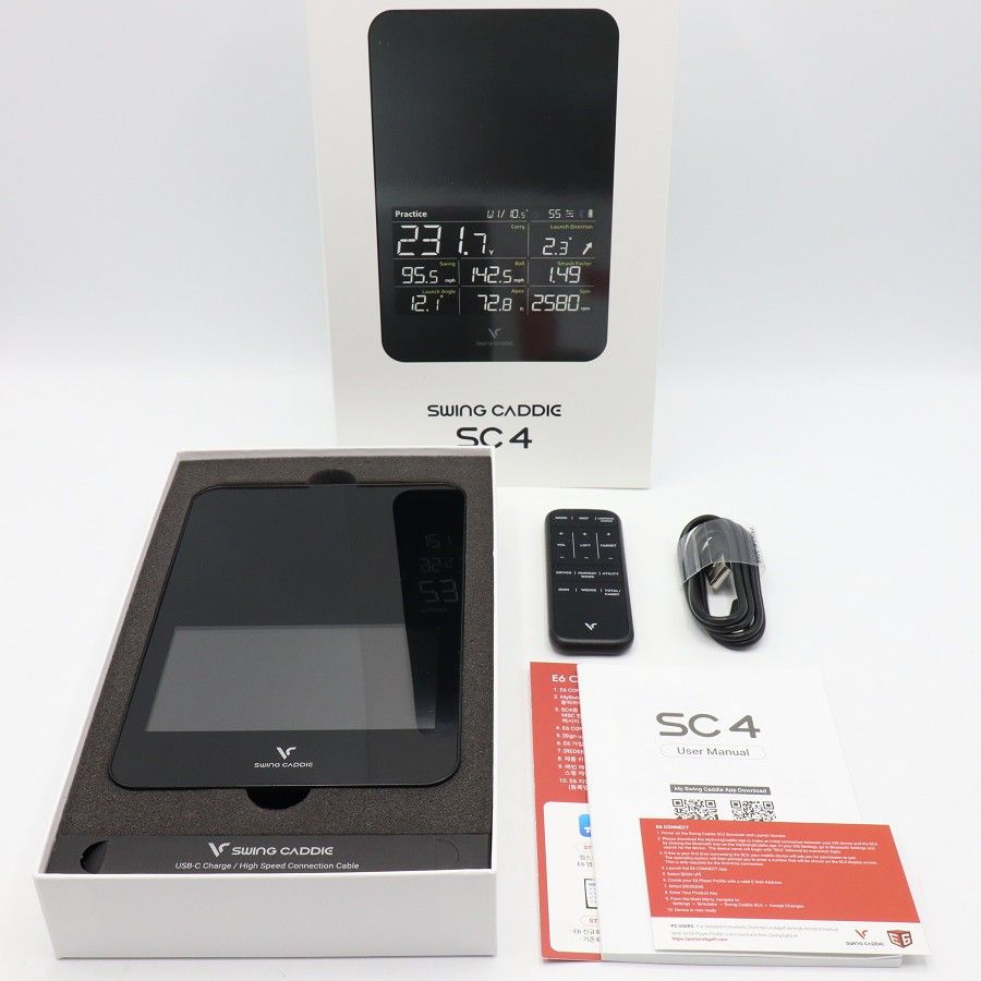 美品】Voice Caddie swing caddie SC4 弾道測定器 ボイスキャディ