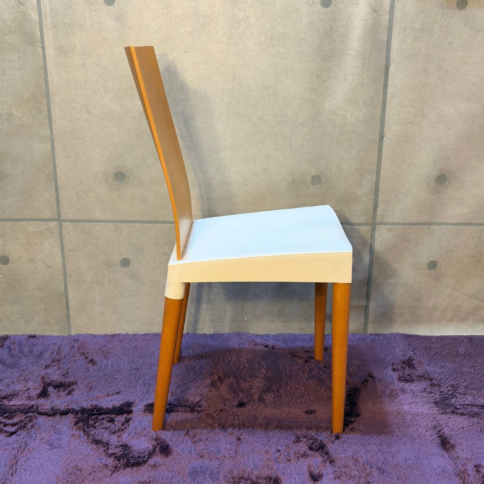 Kartell カルテル Miss Tripミストリップ スタルクデザイン USED】Kartell Miss Trip｜Philippe Starck 1998 (Natural×White