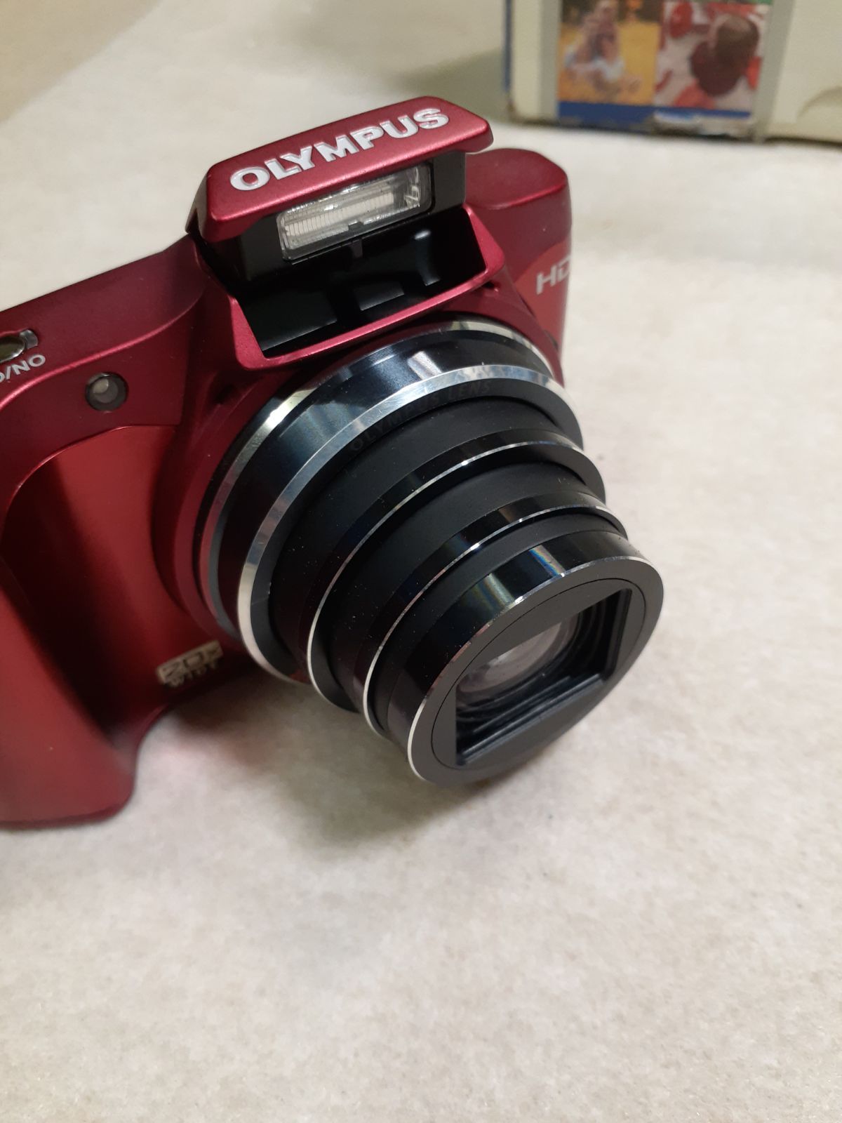 OLYMPUS SZ-11 レッド デジタルカメラ カメラ 動作確認済 OLYMPUS SZ-11 デジタルカメラ レッド オリンパス