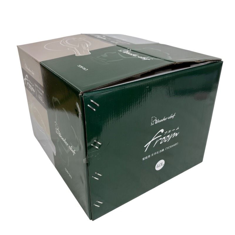 ♥ Wonder chef ワンダーシェフ フルーム Froom 片手圧力鍋 4 0 L YCSA 40 P 家庭用 圧力調理 外箱劣化あり