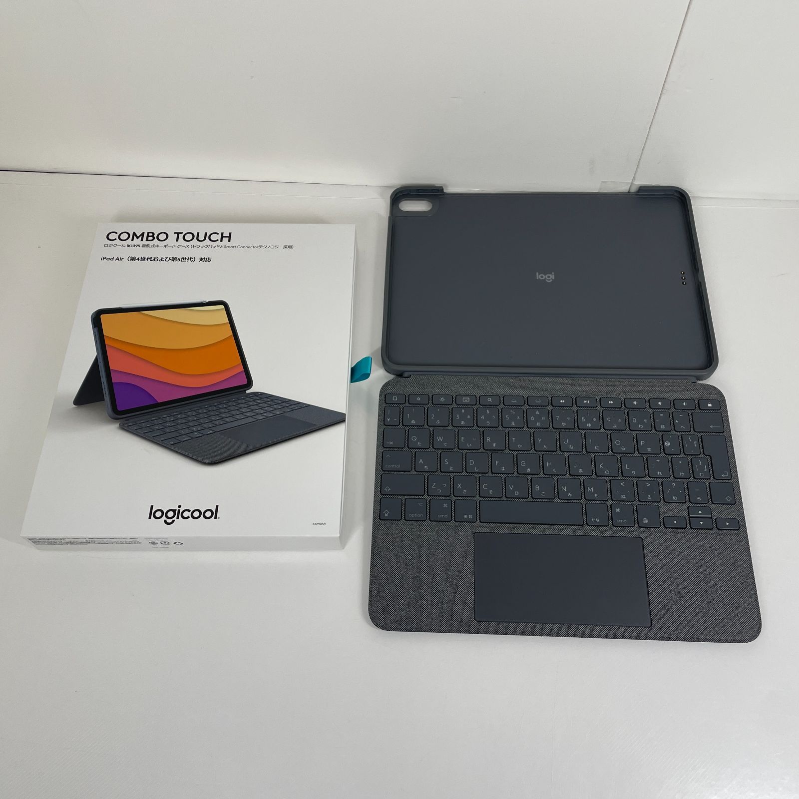 中古・美品】Logicool COMBO TOUCH iK1095GRA iPad Air 10.9インチ
