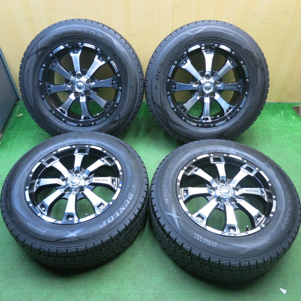 バリ溝！9分☆グランドチェロキー 等 MKW MK-46 265/60R18