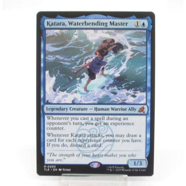 水の技の達人、カタラ　英語 MTG Katara, Waterbending Master / 水の技の達人、カタラ (093) 英語