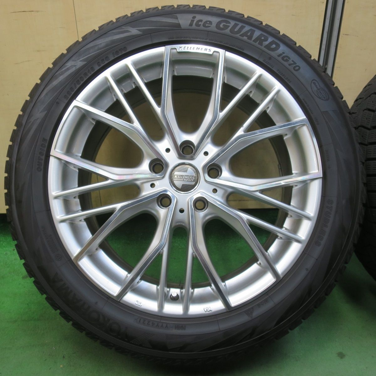 バリ溝！9.5分☆BMW MINI 等 KELLENERS Sport Eltz 225/50R18 