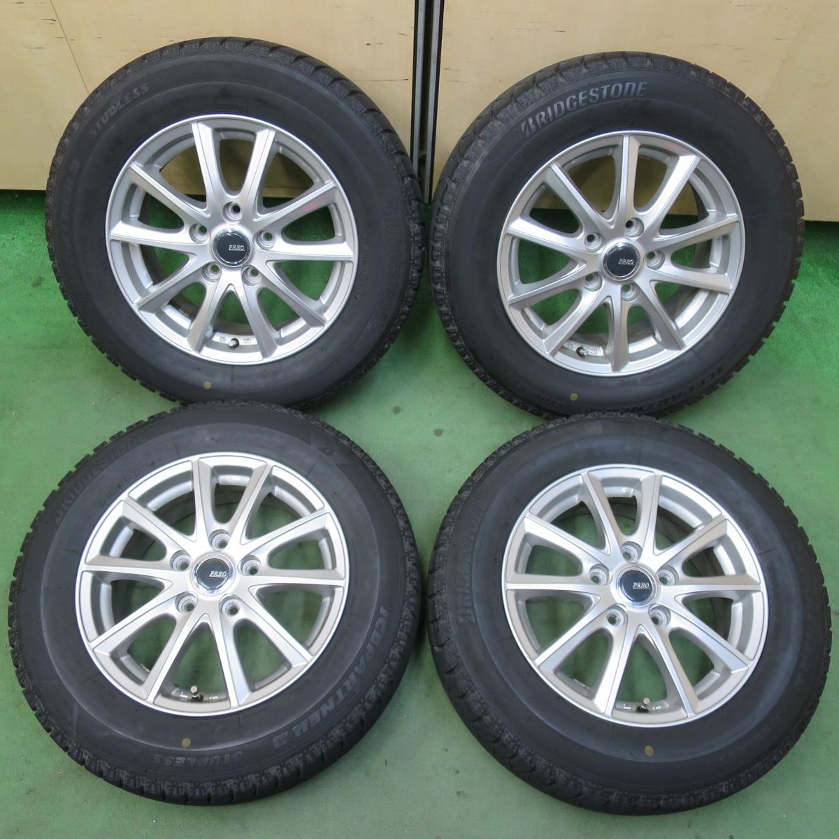 バリ溝！8.5分☆スタッドレス 195/65R15 ブリヂストン アイス 