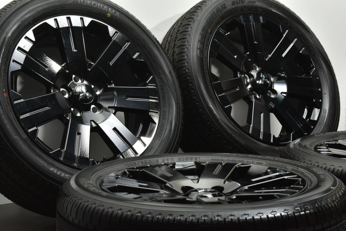新車外し】ミツビシ デリカD5 シャモニー 純正 18in 7J +38 PCD114.3 