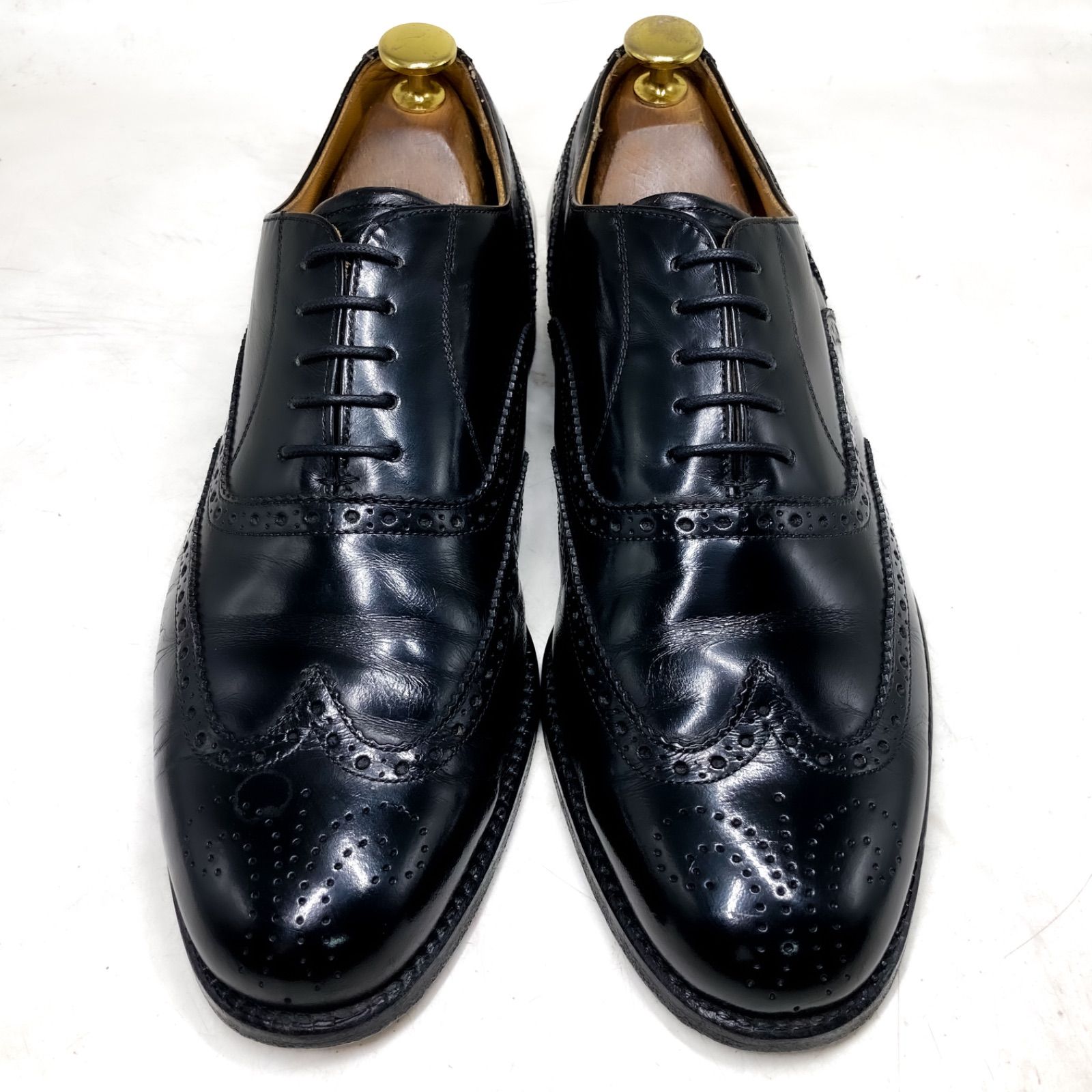 REGAL リーガル ウィングチップ 2789 レザーソール 黒 ブラック 25cm