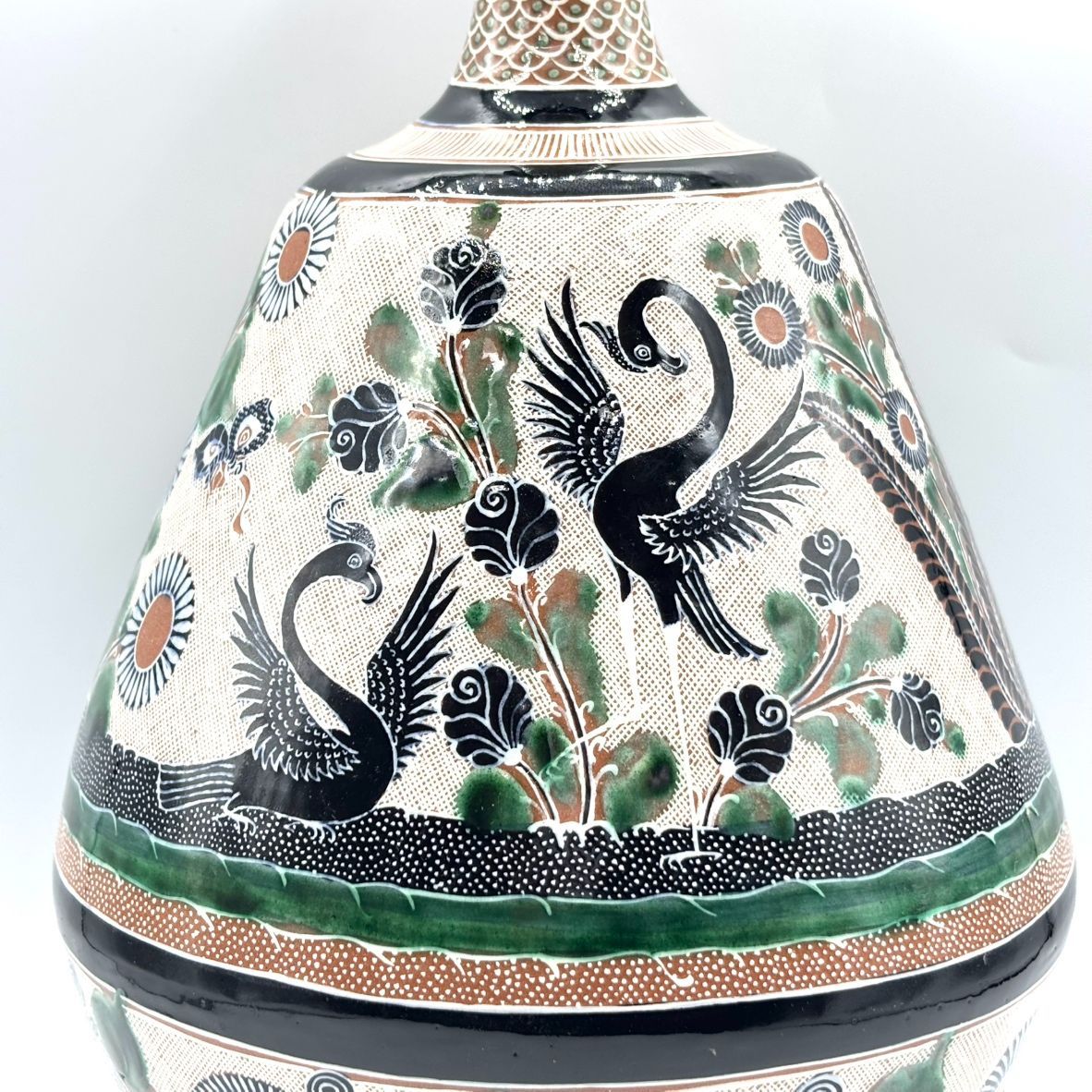 メキシコ　トナラ焼の壺 メキシコ トナラ焼の壺