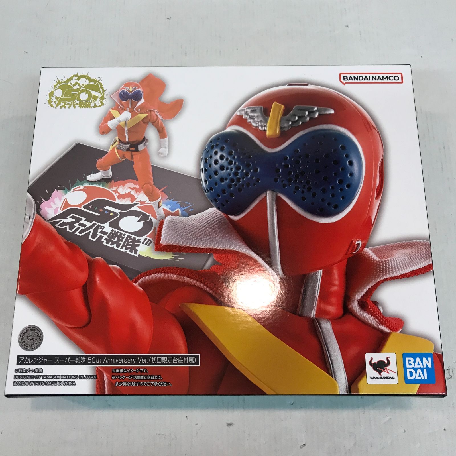 アカレンジャースーパー戦隊50th記念Ver.（初回限定台座付属） アカ