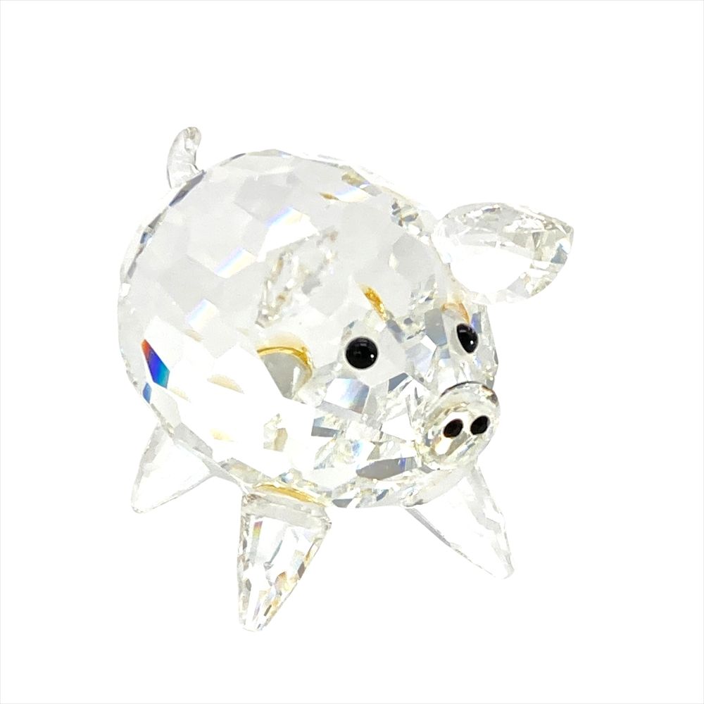 未使用 希少 2000年廃盤品 オーストリア製◆スワロフスキー『豚』010028 未使用 希少 2000年廃盤品 オーストリア製◇スワロフスキー『豚』010028