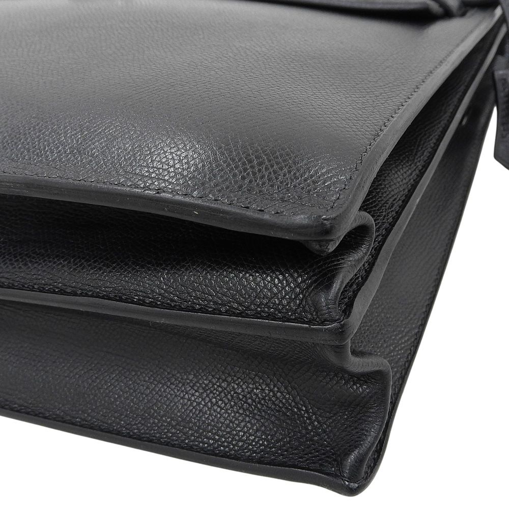 本物保証】 エルメス HERMES ケリーデペッシュ38 □F刻印 書類カバン