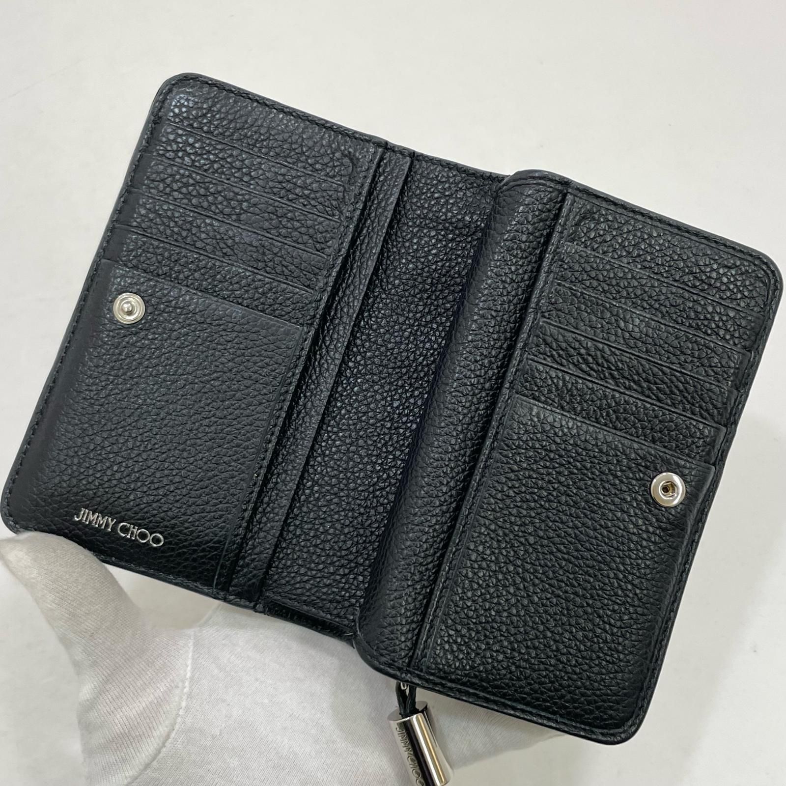 【中古】JIMMY CHOO | ジミーチュウ スター 二つ折り財布 ブラック【尾張小牧店】 楽天市場】【中古】JIMMY CHOO | ジミーチュウ スター 二つ折り財布