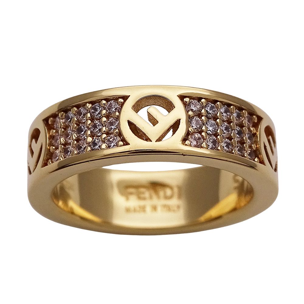 フェンディ FENDI リング レディース ブランド 指輪 エフイズ ライン