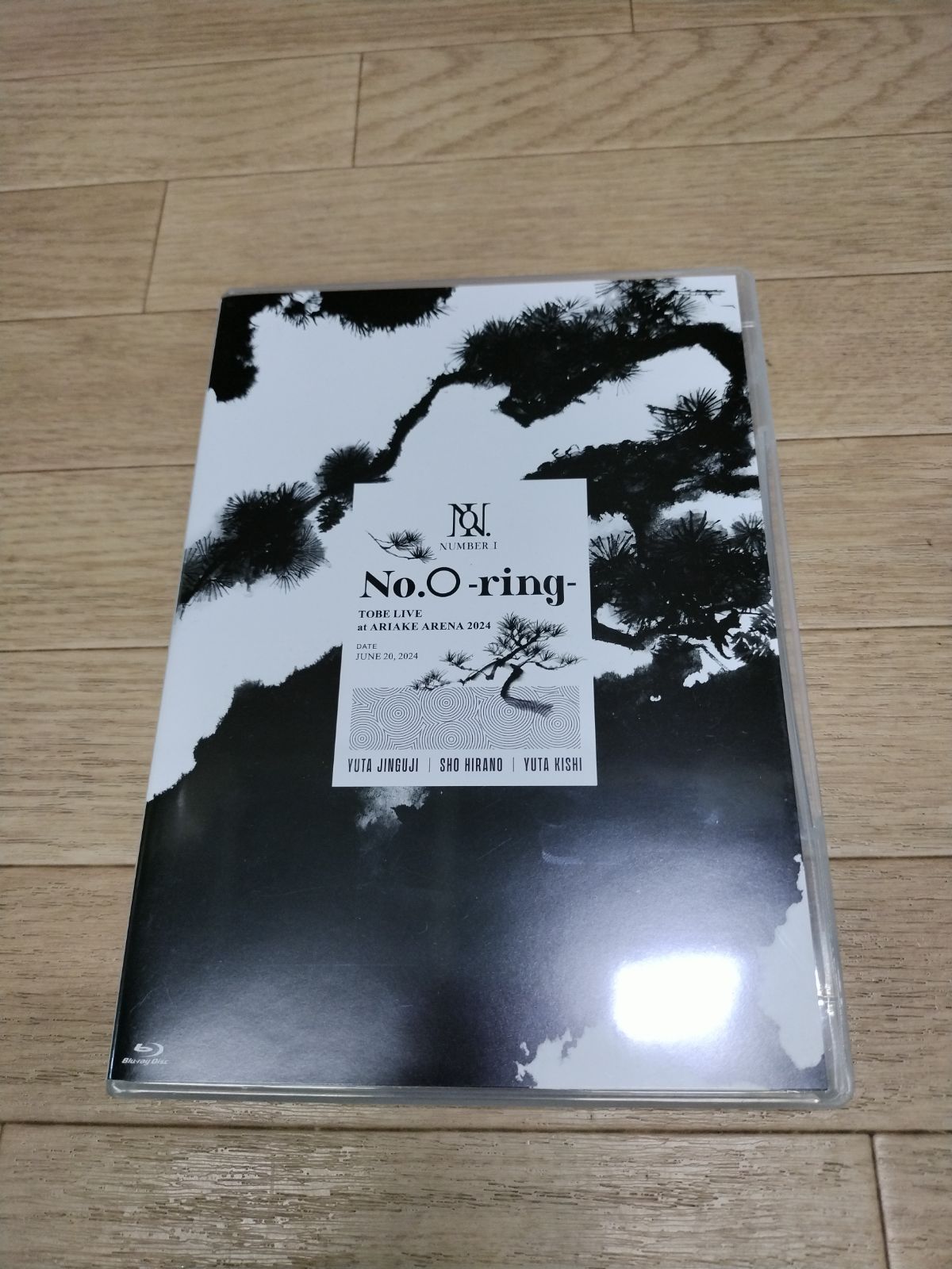 ☆Blu-ray Number_i TOBE LIVE at ARIAKE ARENA 2024 No.O -ring- 通常