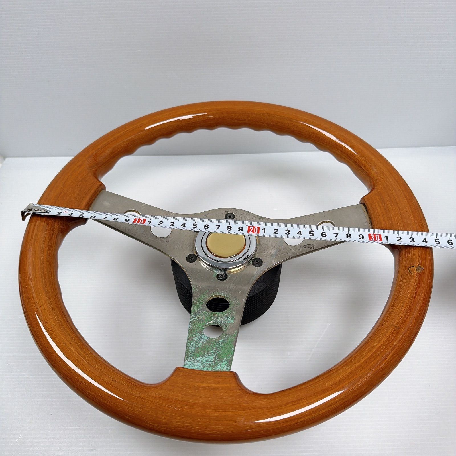 O.B.A. ウッドステアリングホイール 300mm O.B.Aウッドステアリング