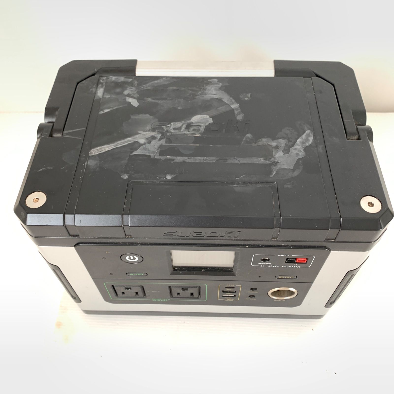 中古】SUAOKI ポータブル電源 G500 ※書込み有 M80115-13 - メルカリ