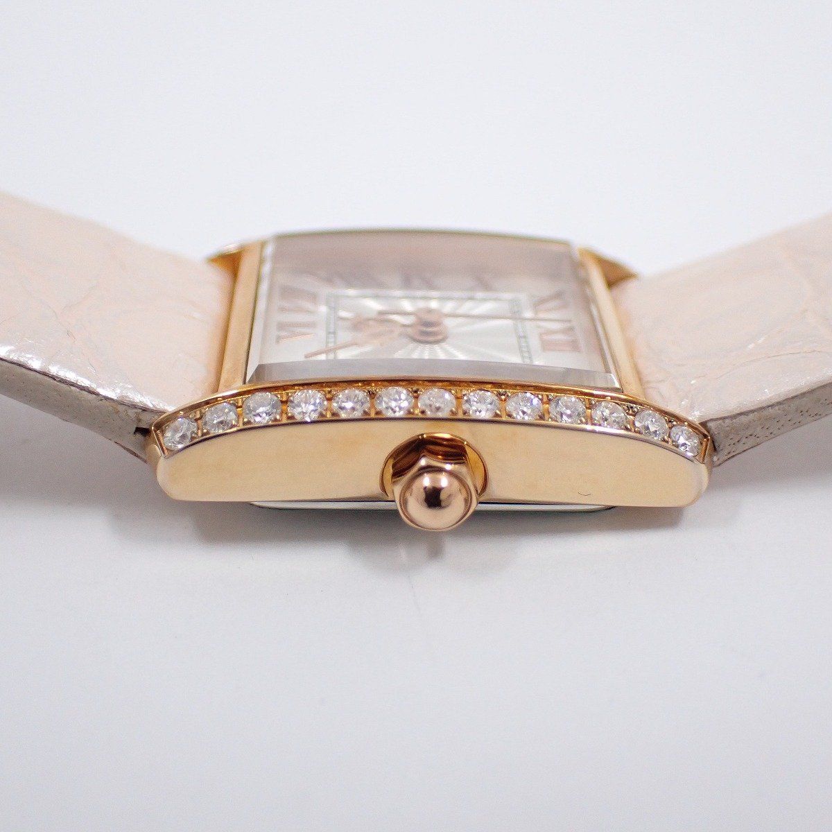 Lunage ルナージュ ダイヤ0.50ct入り クォーツ レディース 腕時計