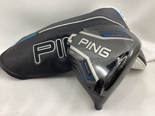 中古】ピン G440 MAX ドライバー/ヘッド単品 カバー付き//10.5[5765
