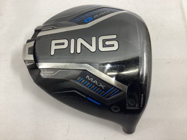 中古】ピン G440 MAX ドライバー/ヘッド単品 カバー付き//10.5[5765