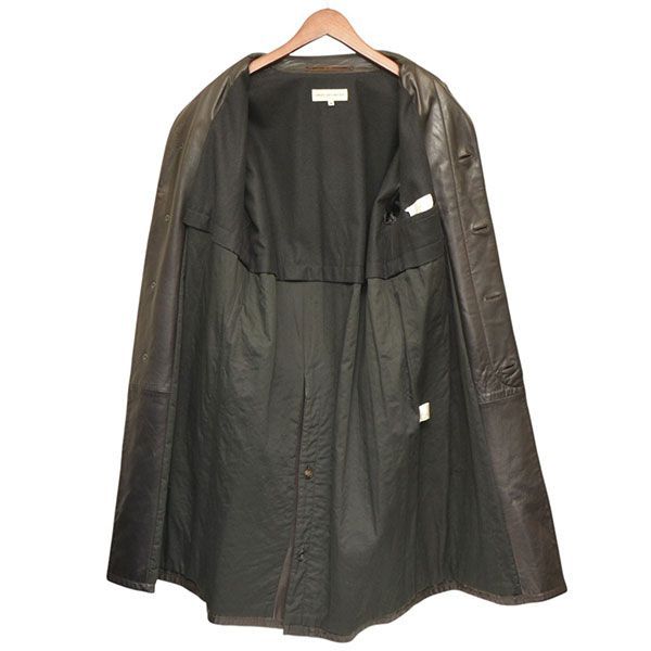 DRIES VAN NOTEN ドリスヴァンノッテン ライカ期 レザーロングトレンチ