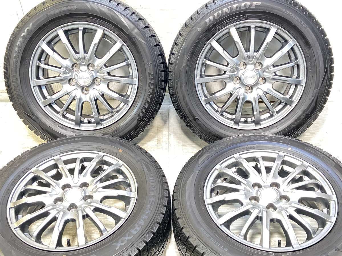 195/65R15 ダンロップ ウィンターマックス WM02 LEBEN 15x6.0 45 100-5 