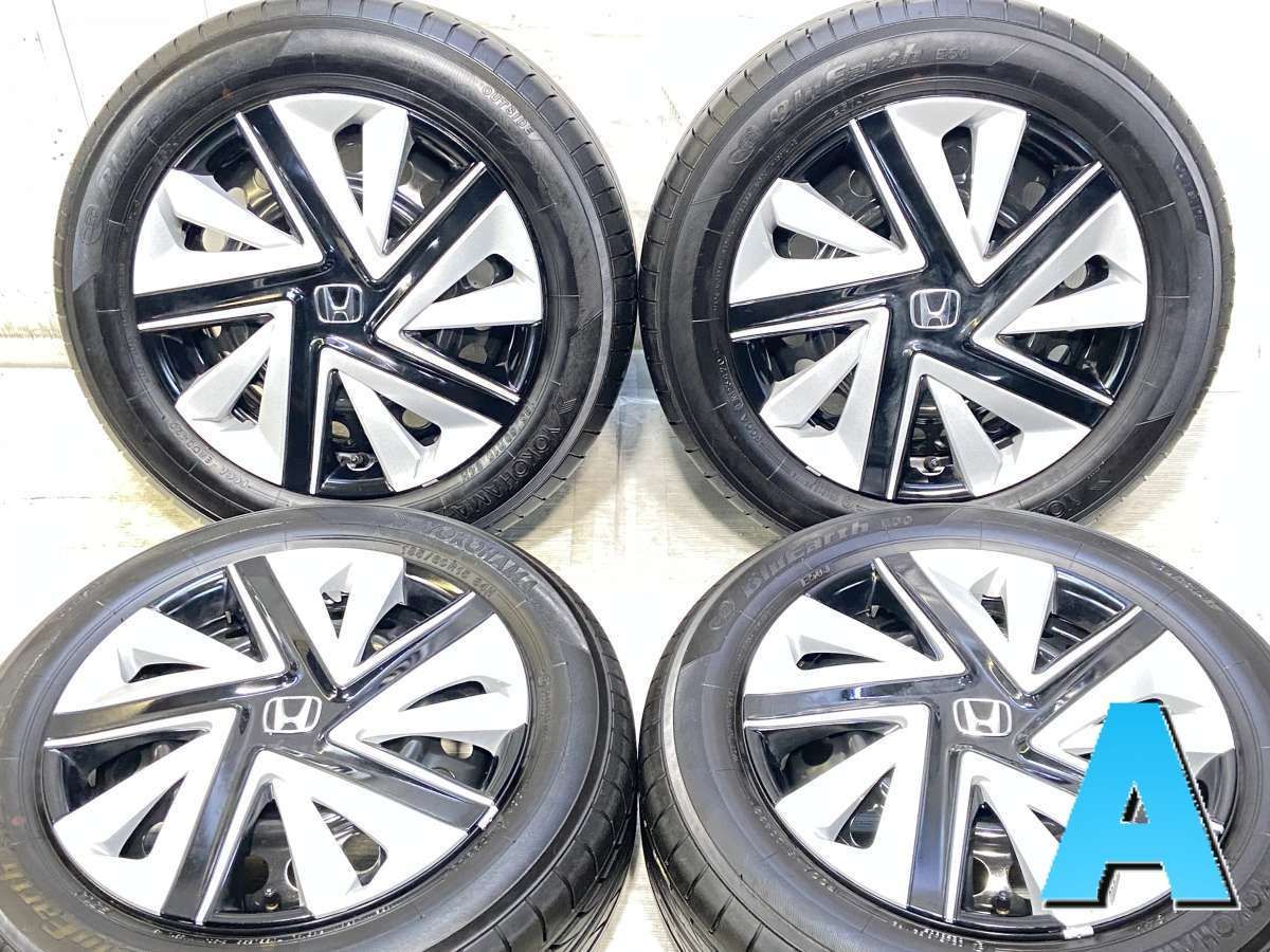 185/60R15 ヨコハマ ブルーアース E50J ホンダ純正 T5B 15x6.0 100-4穴 