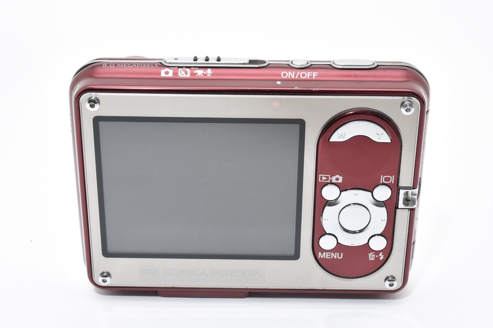 ミノルタ Konica MINOLTA DiMAGE X1 ワインレッド コンパクトデジタル