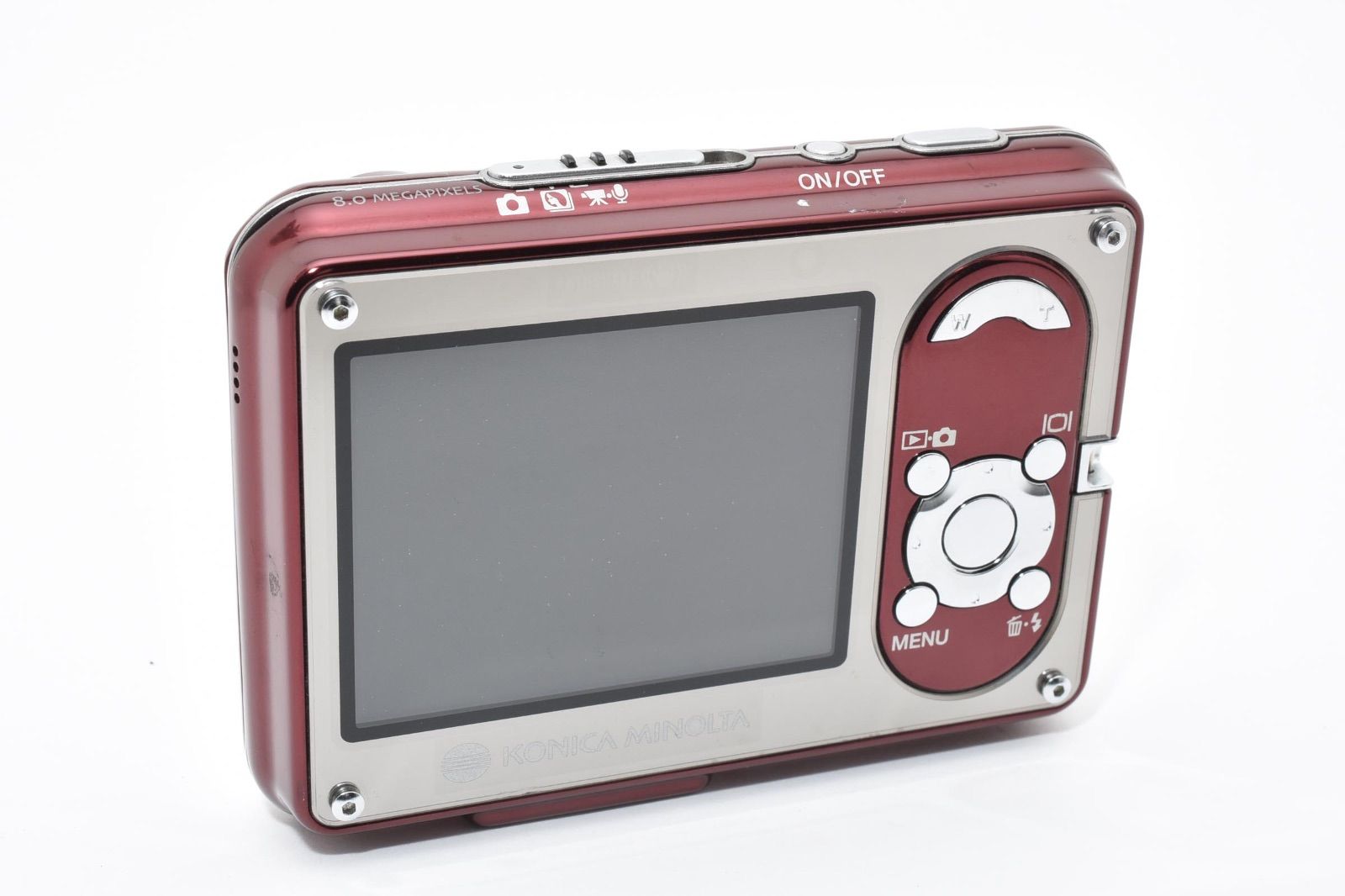 ミノルタ Konica MINOLTA DiMAGE X1 ワインレッド コンパクトデジタル