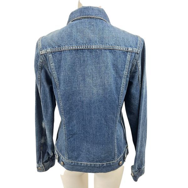 ◇ ハイク HYKE デニムジャケット Gジャン DENIM JACKET ネイビー