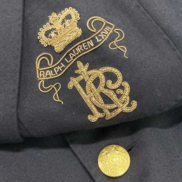 ◇ ラルフローレン Ralph Lauren テーラードジャケット エンブレム