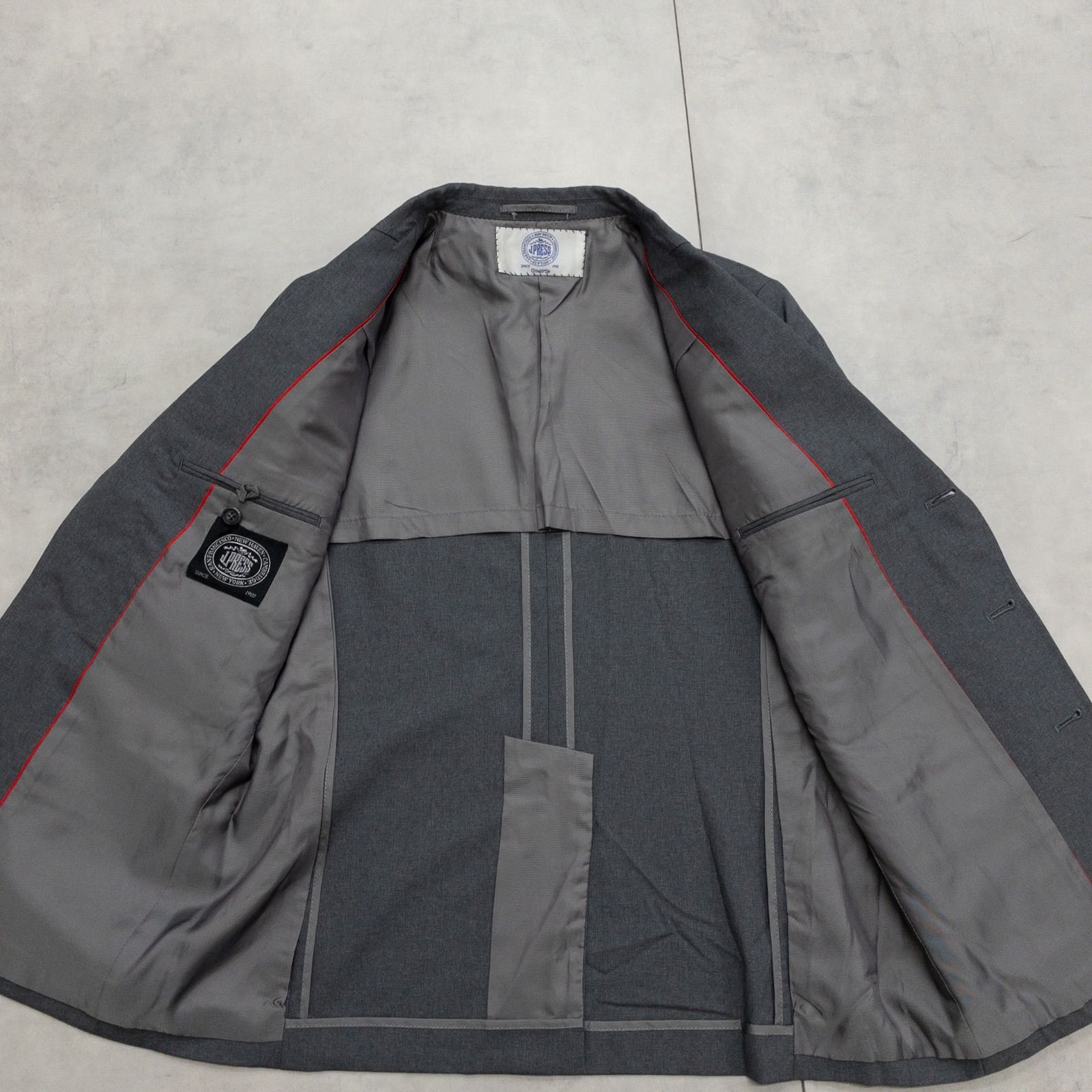 J.PRESS ジェイプレス テーラードジャケット ブレザー 金ボタン ウール