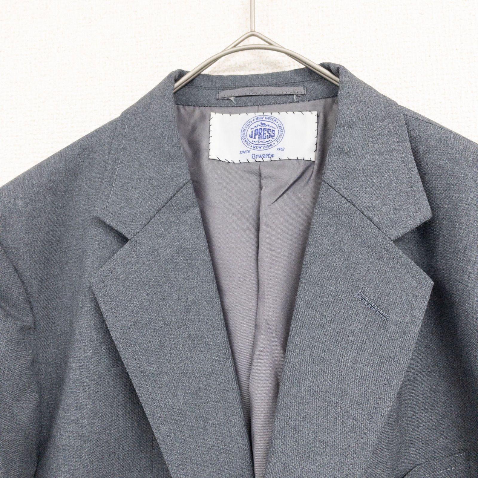 ✨️美品✨️ J.PRESS ジェイプレス テーラードジャケット 銀ボタン Mサイズ J.PRESS ジェイプレス テーラードジャケット ブレザー 金ボタン ウール